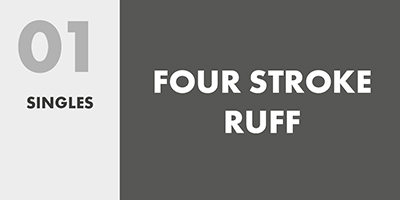 01 SINGELS – FOUR STROKE RUFF